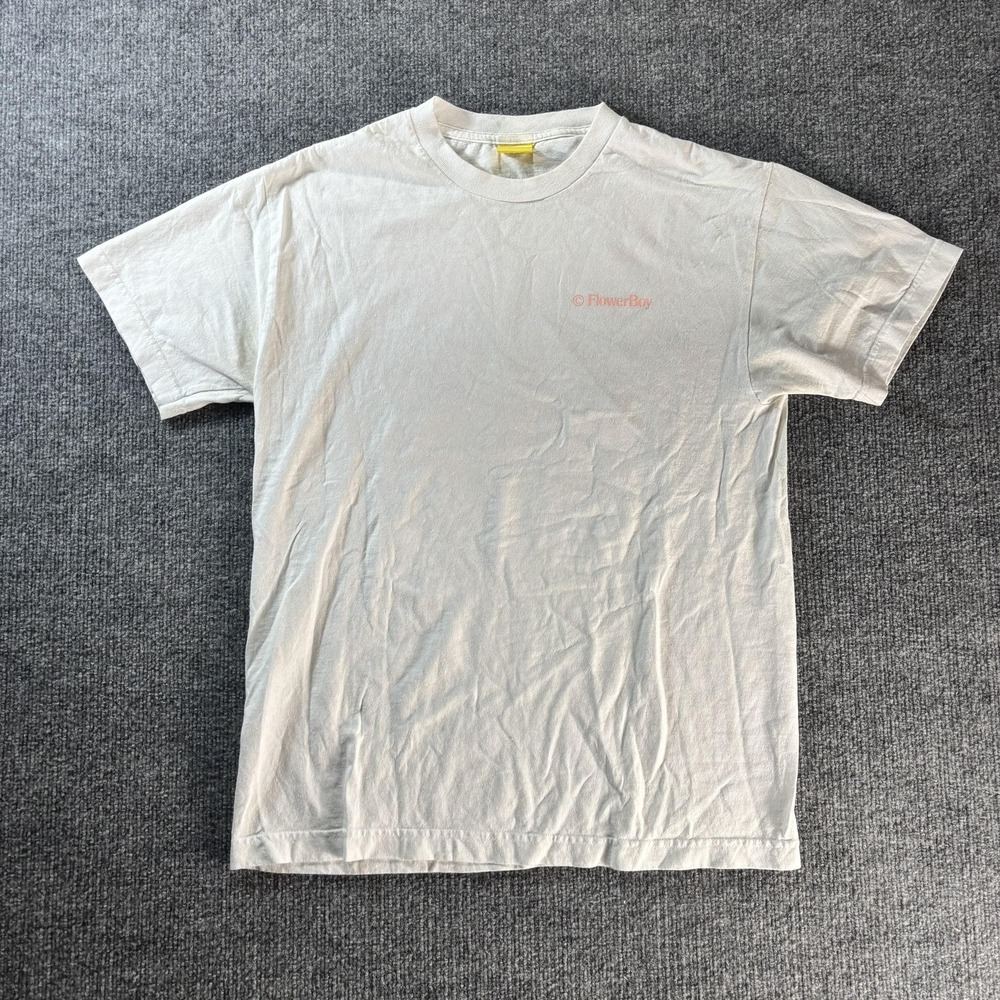 GOLF Save‎ The Bees Shirt Mens Medium White Flower Boy Graphic Tee Streetwear